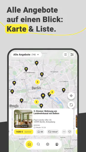Immobilien Bot. Wohnung finden screenshot 2