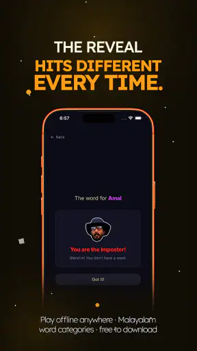 Imposter Game: Malayalam Party screenshot 12
