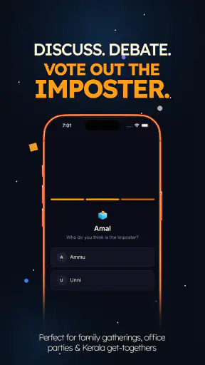 Imposter Game: Malayalam Party screenshot 5