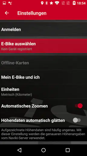 Impulse E-Bike Navigation screenshot 2