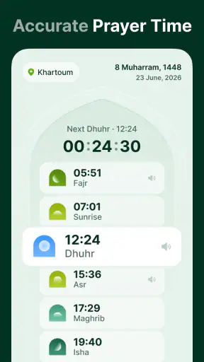 Inner Light: Azan Qibla Salat screenshot 2