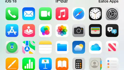 iPear 18 - Icon Pack screenshot 1