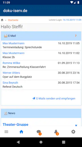 IServ screenshot 1