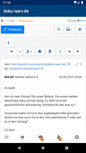 IServ screenshot 3