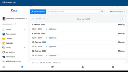 IServ screenshot 8