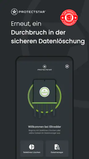 iShredder Daten sicher löschen screenshot 1