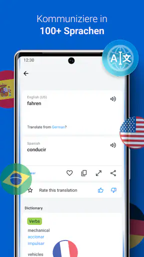 iTranslate Übersetzer screenshot 1