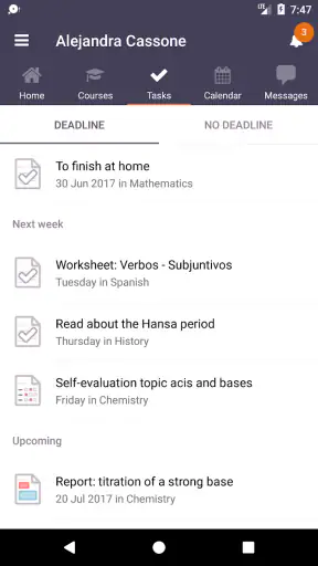 itslearning mobile screenshot 4