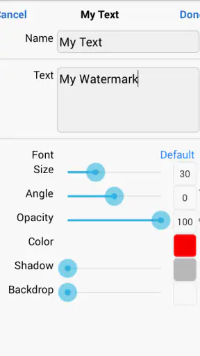 iWatermark+ Watermark Manager screenshot 11