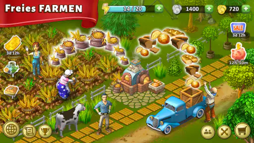 Janes Farm: Bauernhof spiele screenshot 1
