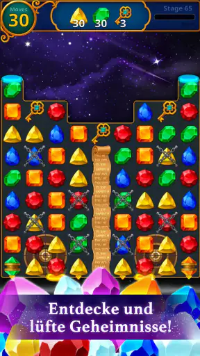 Jewels Magic: Mystery Match3 screenshot 3