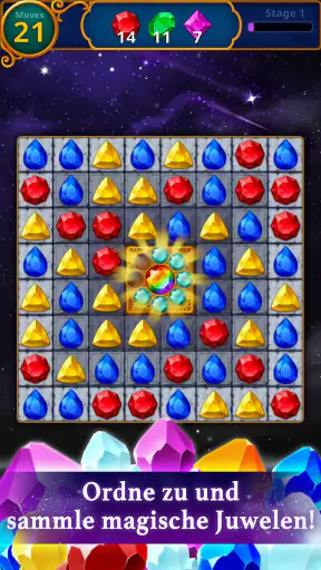 Jewels Magic: Mystery Match3 screenshot 9