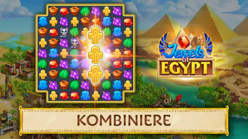 Jewels of Egypt: 3 Gewinnt screenshot 9