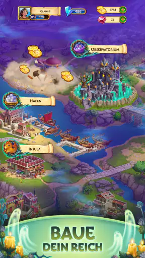Jewels of Rome Kombinier-Spiel screenshot 2