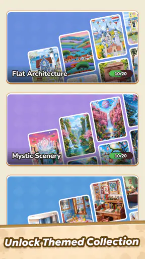Jigsolitaire Meister-Puzzle screenshot 8