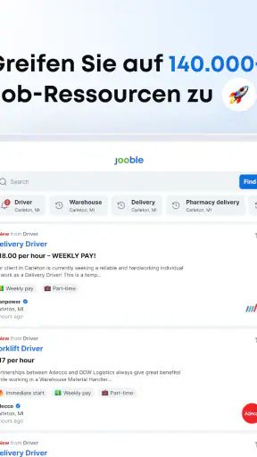 Jooble－Jobsuche & Jobbörse App screenshot 11