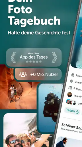 Journi Blog - Reisetagebuch screenshot 1