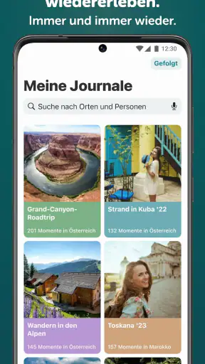 Journi Blog - Reisetagebuch screenshot 6