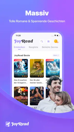 JoyRead-Romane & Geschichten screenshot 2
