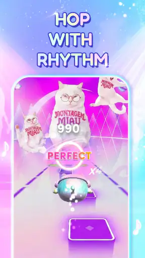 Jumping Cat: Kpop-Musikspiel screenshot 10