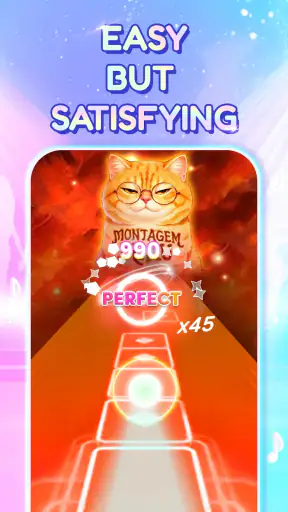 Jumping Cat: Kpop-Musikspiel screenshot 2