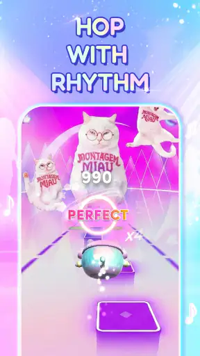 Jumping Cat: Kpop-Musikspiel screenshot 3
