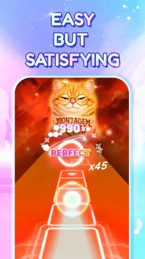Jumping Cat: Kpop-Musikspiel screenshot 9