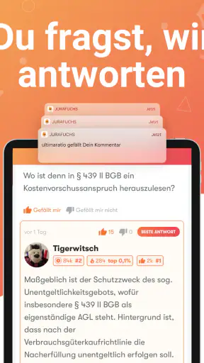 Jurafuchs - Dein Jura-Tutor screenshot 12