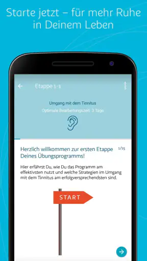 Kalmeda Tinnitus-App screenshot 8