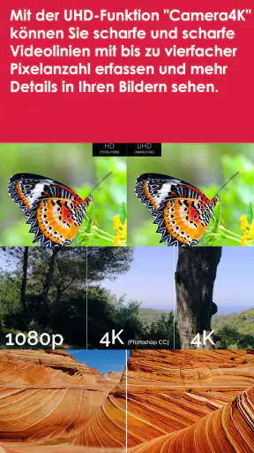 Kamera 4K UHD Panorama Selfie screenshot 11