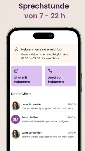 keleya - Schwangerschafts-App screenshot 3