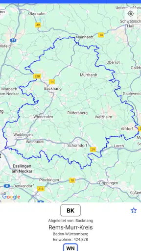 Kennzeichen Lexikon screenshot 3
