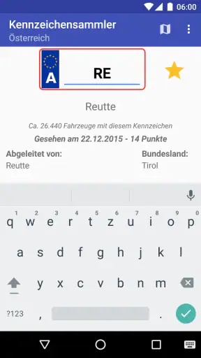 Kennzeichensammler screenshot 10