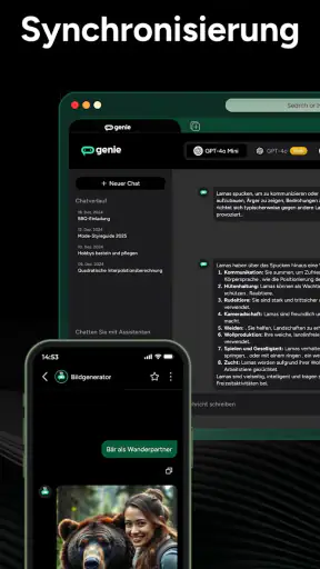 KI Chatbot Deutsch - Genie AI screenshot 4