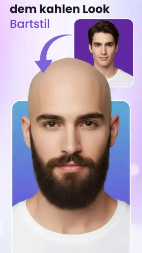 Frisuren testen mit KI & Bart screenshot 10