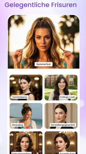 Frisuren testen mit KI & Bart screenshot 11