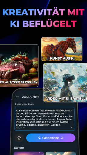 KI-Video-Generator: 3D FlixAI screenshot 9