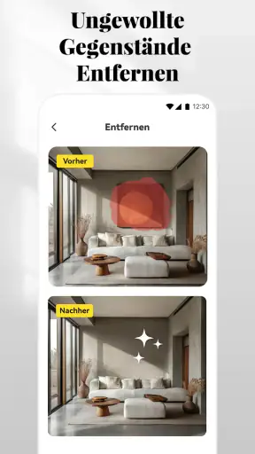 KI - Wohnungsdesign, DecAI™ screenshot