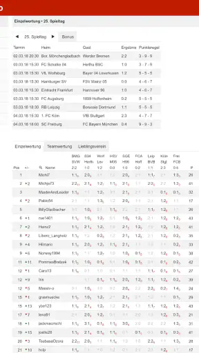 Kicktipp - Die Tippspiel App screenshot 9