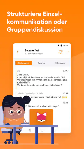 KidsFox - der Kita-Messenger screenshot 4