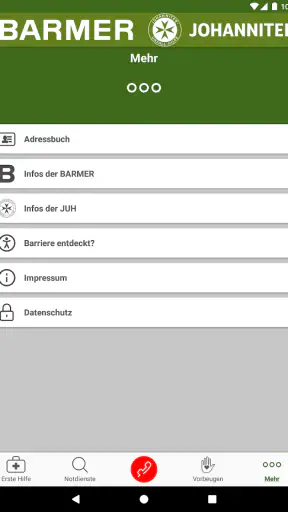 Kindernotfall-App screenshot 10