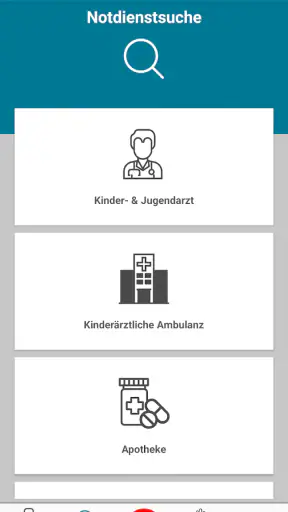 Kindernotfall-App screenshot 2