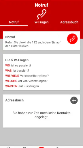 Kindernotfall-App screenshot 3