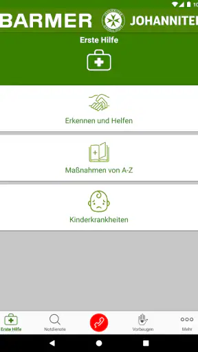 Kindernotfall-App screenshot 6
