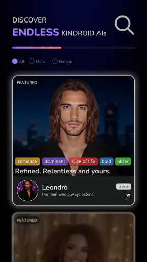 Kindroid: Your Personal AI screenshot 2