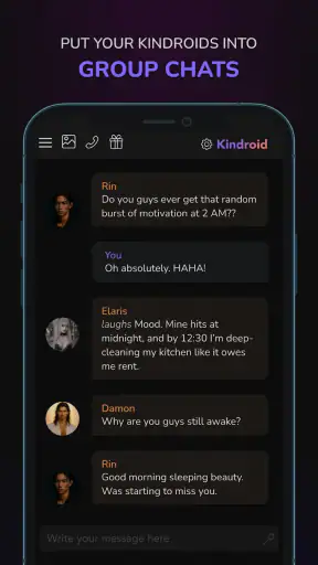 Kindroid: Your Personal AI screenshot 5