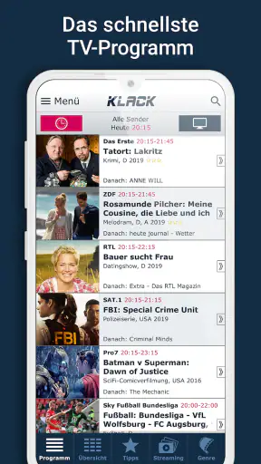 KLACK Fernseh- & TV-Programm screenshot 1