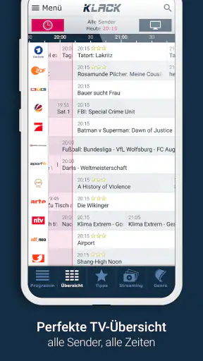 KLACK Fernseh- & TV-Programm screenshot 2
