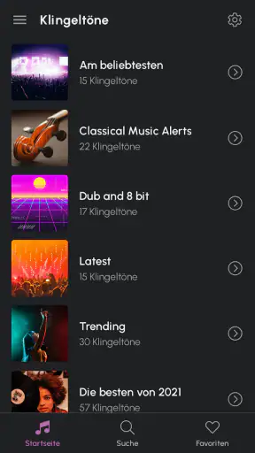 Klingeltöne Hintergrundbilder screenshot 7