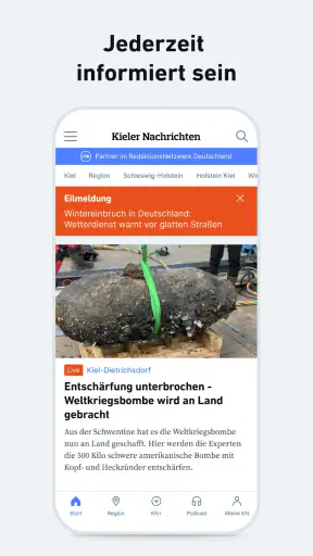 KN - Nachrichten und Podcast screenshot 2